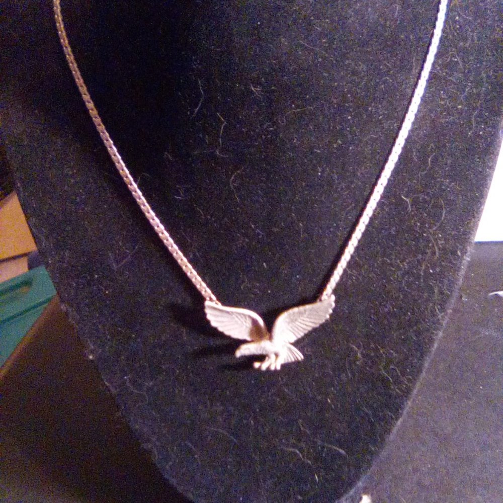 Vinatge Avon Eagle Pendant on a Chain